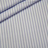 renee-d.de Onlineshop: Baumwoll Stoff Vichy Streifen hellblau mittel