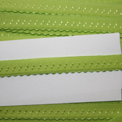 renee-d.de Onlineshop: Elastisches Gummi Schrägband grün