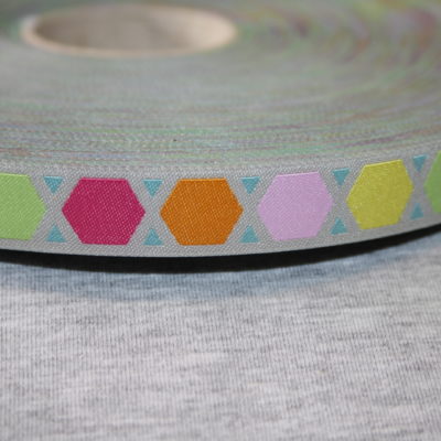 renee-d.de Onlineshop: Farbenmix Webband Geometric