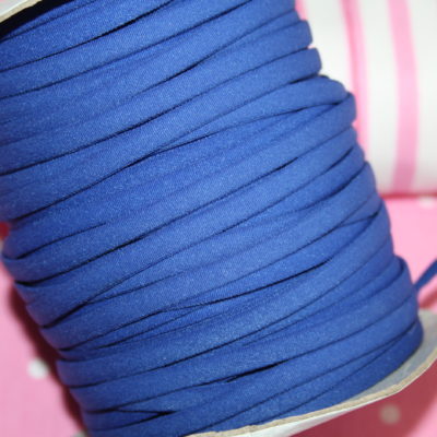 Flache Gummikordel royal blau renee-d.de Onlineshop: Flache Gummikordel royal blau