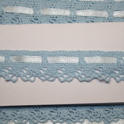 Häkelspitze in hellblau renee-d.de Onlineshop: Häkelspitze in hellblau