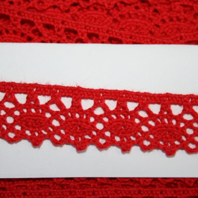 Häkelborte rot renee-d.de Onlineshop: Häkelborte rot