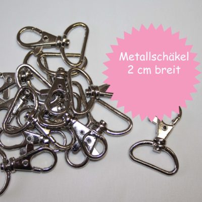 Metallschäkel 2 cm breit renee-d.de Onlineshop: Metallschäkel 2 cm breit