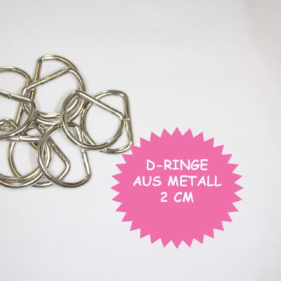 D Ringe Metall 2 cm renee-d.de Onlineshop: D Ringe Metall 2 cm