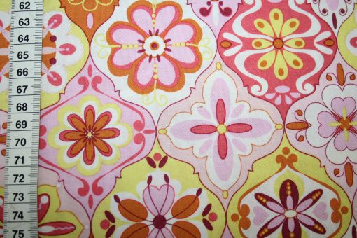 renee-d.de Onlineshop: Riley Blake Splendor Baumwollstoff bunt Muster Blumen