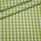 Artikel aus dem renee-d.de Onlineshop: Baumwoll Stoff Vichy Karo in grün groß