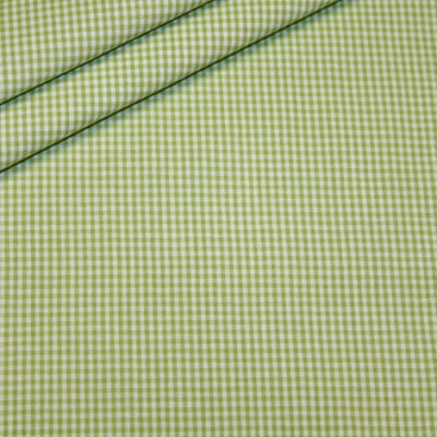Artikel aus dem renee-d.de Onlineshop: Baumwoll Stoff Vichy Karo grün klein