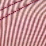 Artikel aus dem renee-d.de Onlineshop: Baumwoll Stoff Vichy Streifen rot klein