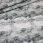 Hilco French Terry Jersey Stoff Polar Snow grau