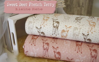 Sweet Deer French Terry!