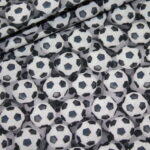 Baumwollstoff Fußball Digitaldruck