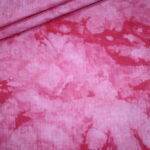 Musselin Double Gauze Baumwollstoff pink Batik Muster