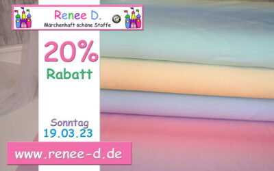 Sonntags-Rabatt bei Renee D.