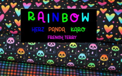 Rainbow French Terry!